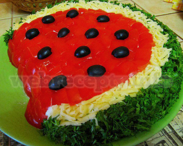Foto salata arbuznaja dol'ka
