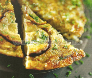 Omlet s gribami