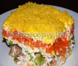 salat iz treski s bolgarskim percem